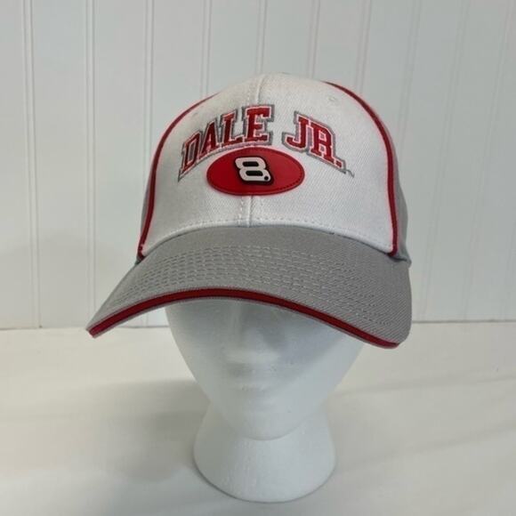 Dale Earnhardt Jr Baseball Hat Budweiser NASCAR Flex Fit Cap #8 6 panel - Picture 3 of 11